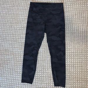 Lululemon Black Camo Leggings